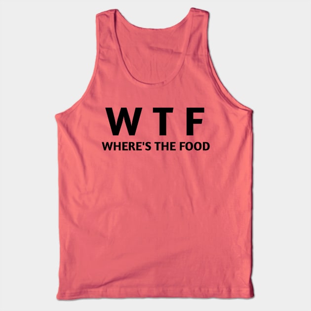 WTF Tank Top by Bintook